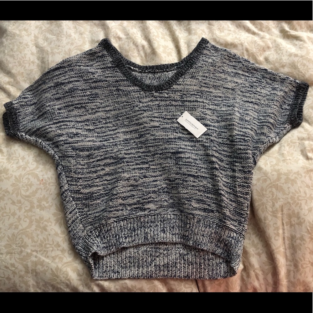 Banana Republic Short Sleeve Knit Cardigan